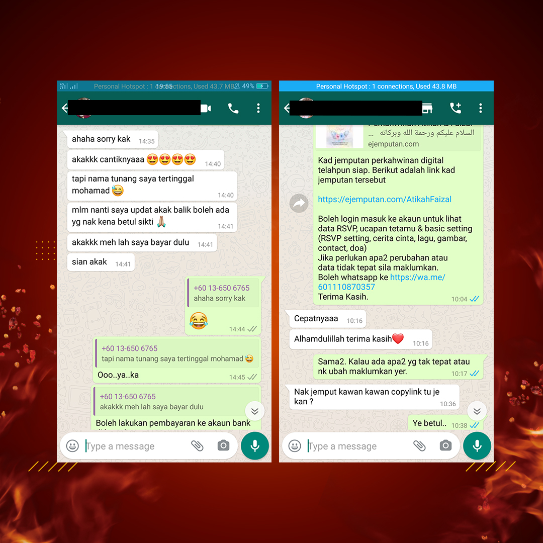 Contoh Ayat Jemputan Majlis Melalui Whatsapp Messenger - IMAGESEE